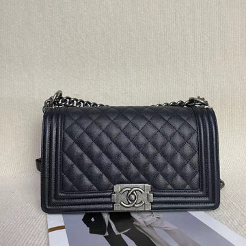 Top Quality Chanel Leboy CHIP Bag Black Shoulder Bag