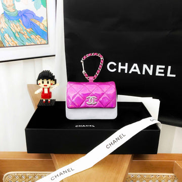 Top Quality Chanel Wallet 24C in Pink Quilted Leather