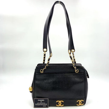 Top Quality Chanel Caviar Leather Chain Tote Bag LB108824