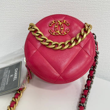 Top Quality Chanel 19 Calfskin Pink 2way Chain Bag -   Top Quality Chanel Crossbody Shoulder Bag