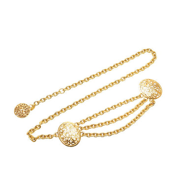 Top Quality Chanel Coco Mark Honeycomb Belt Gold Plated