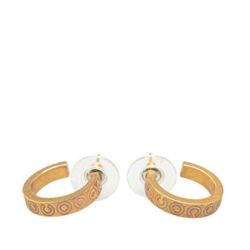 Top Quality Chanel COCO Gold Hoop Earrings