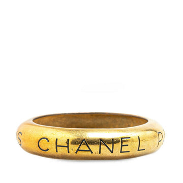 Top Quality Chanel   Logo Gold Bangle