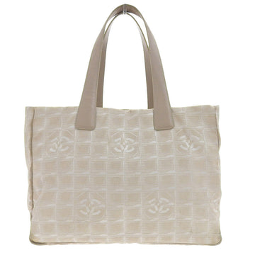Top Quality Chanel Nylon Canvas Tote MM A15991 Beige