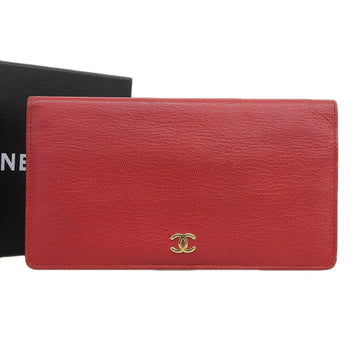 Top Quality Chanel Leather Bifold Long Wallet A11866