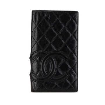 Top Quality Chanel Cambon Line Lambskin Long Wallet