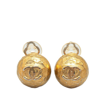 Top Quality Chanel   Coco Mark Earrings Gold