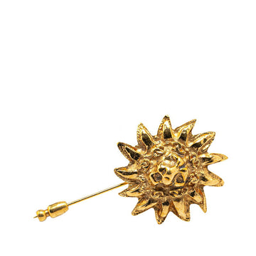 Top Quality Chanel Lion Motif Brooch Gold
