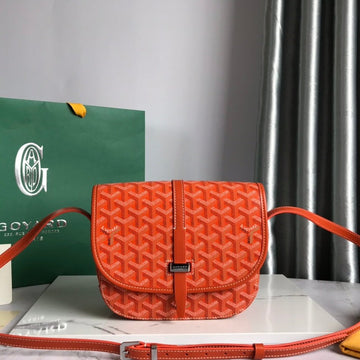 BELVEDERE PM BAG 21CM ORANGE CANVAS by Luxe Carry