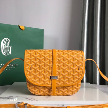 BELVEDERE PM BAG 21CM YELLOW CANVAS Luxe Carry
