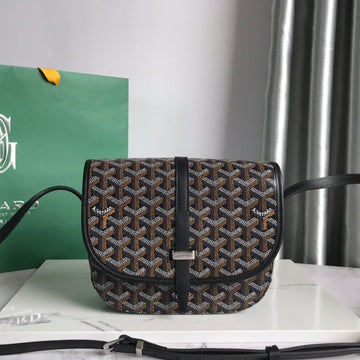 BELVEDERE PM BAG 21CM BLACK CANVAS Luxe Carry Bags