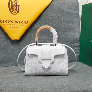 SAIGON SOUPLE MINI BAG WHITE CANVAS by Luxe Carry