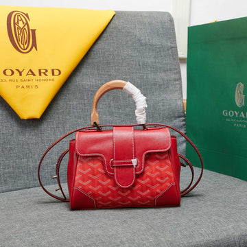 SAIGON SOUPLE MINI BAG RED CANVAS Luxe Carry Bags
