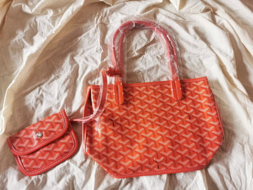 MINI HOBO BOHEME 38CM RED CANVAS Luxe Carry
