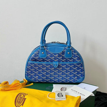 GOYA BOWLING BALL SMALL BLUE CANVAS Luxe Carry Bags