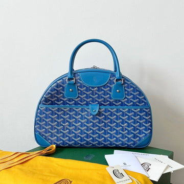 GOYA BOWLING BALL MEDIUM BLUE CANVAS Luxe Carry Bags