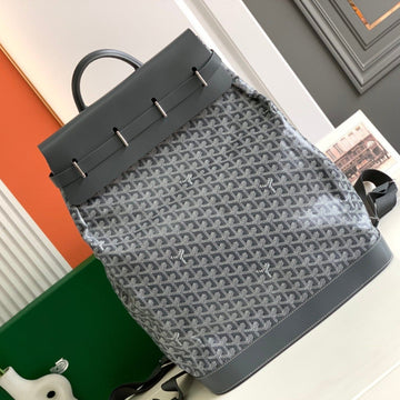 GOYA STEAMER PM BAG 48CM GREY CANVAS Luxe Carry