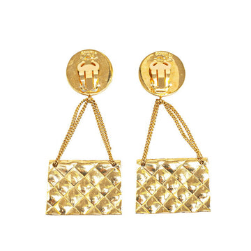 Top Quality Chanel Coco Mark Matelasse Bag Earrings