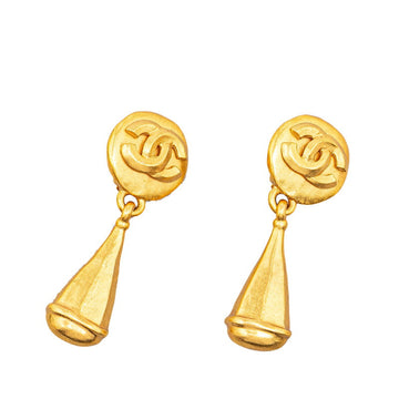 Top Quality Chanel   Coco Mark Earrings Gold Plated