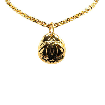 Top Quality Chanel   Coco Mark Matelasse Necklace
