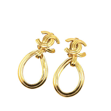 Top Quality Chanel   Coco Mark Gold Earrings