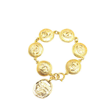 Top Quality Chanel   Coco Mark Medal Bangle Bracelet